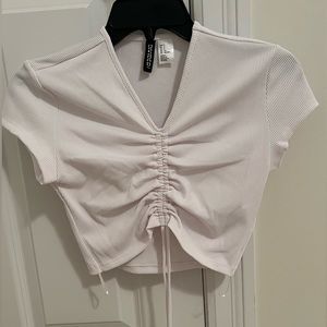 Forever 21 sinched crop top